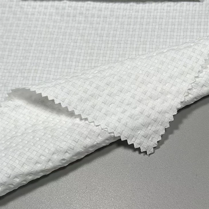 100 Polyester Waterproof Breathable Jacquard Poly Taslan Fabric